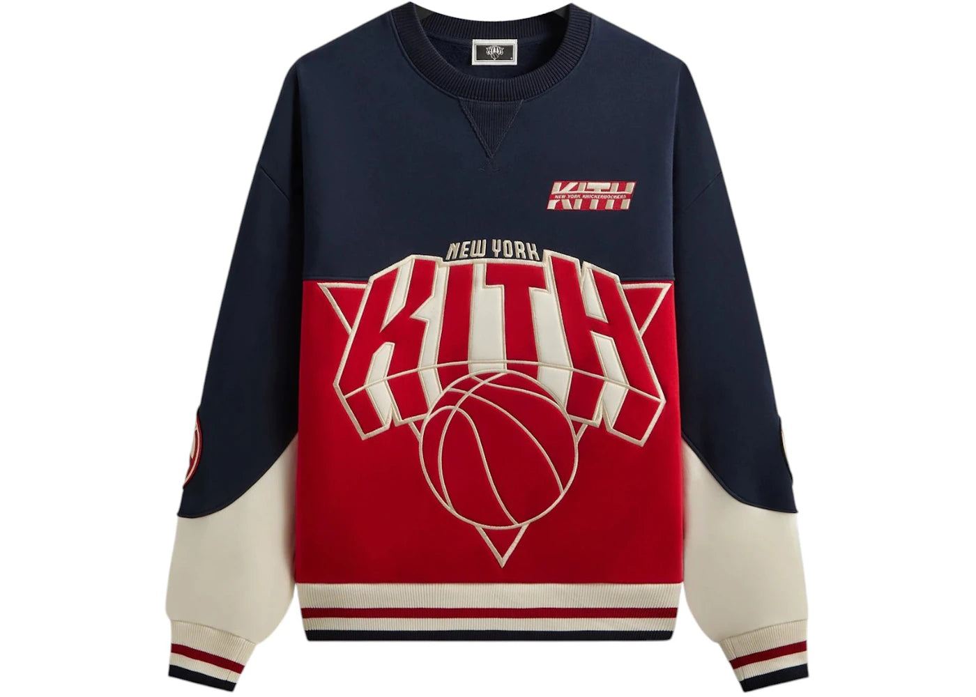 Kith x New York Knicks Multicolor Vintage Crewneck Nocturnal