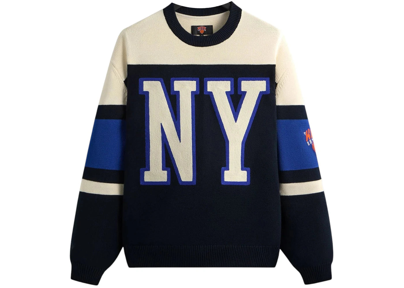 Kith x New York Knicks NY Crewneck Sweater Nocturnal