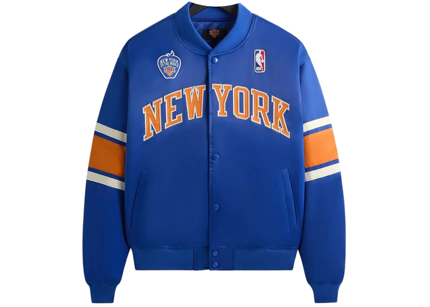 Kith x New York Knicks Patrick Ewing Classic Satin Bomber Jacket Current