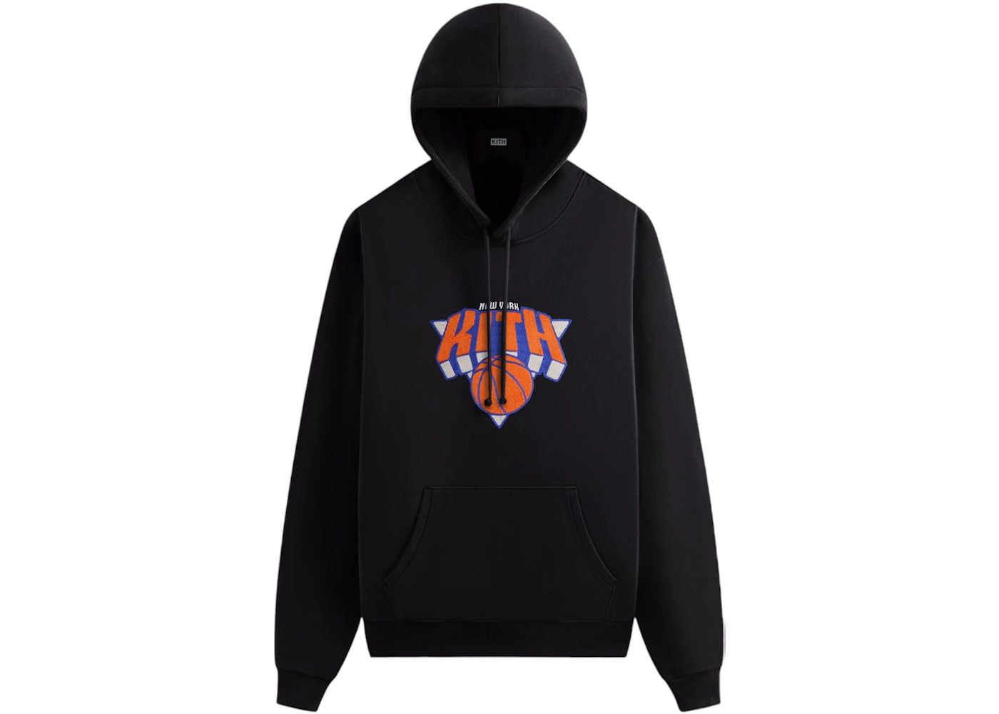 Kith x New York Knicks Superman Nelson Hoodie Black