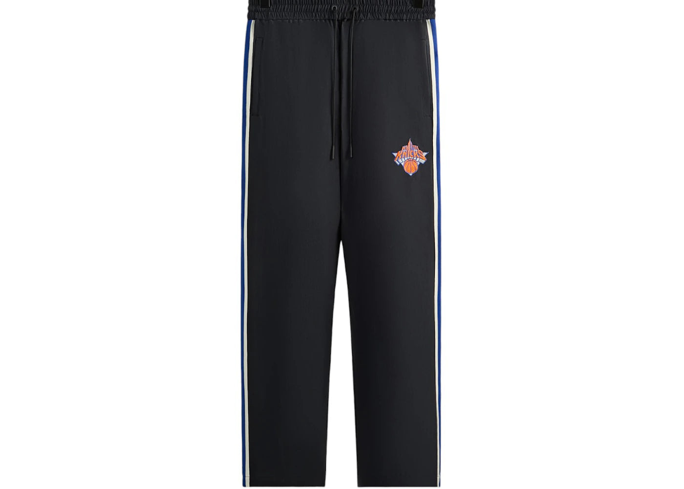 Kith x New York Knicks Vintage Nylon Wide Leg Pant Black