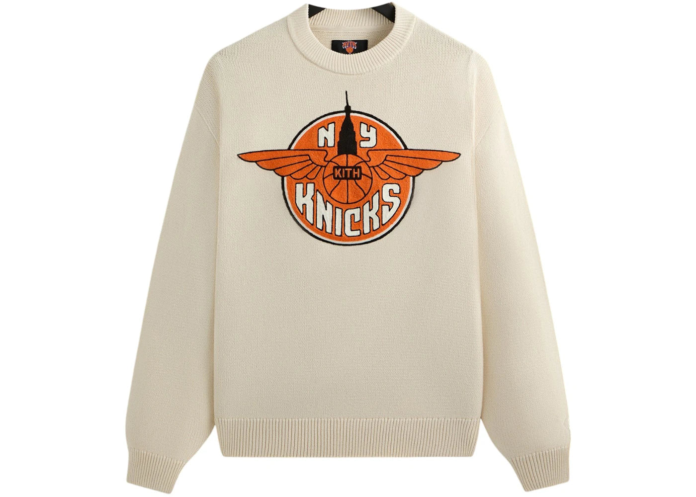 Kith x New York Knicks Wings Lewis Sweater Sandrift