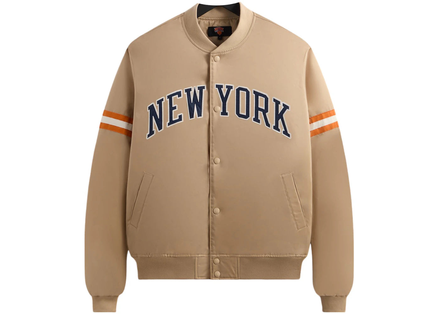 Kith x New York Knicks Wings Satin Bomber Jacket Stock