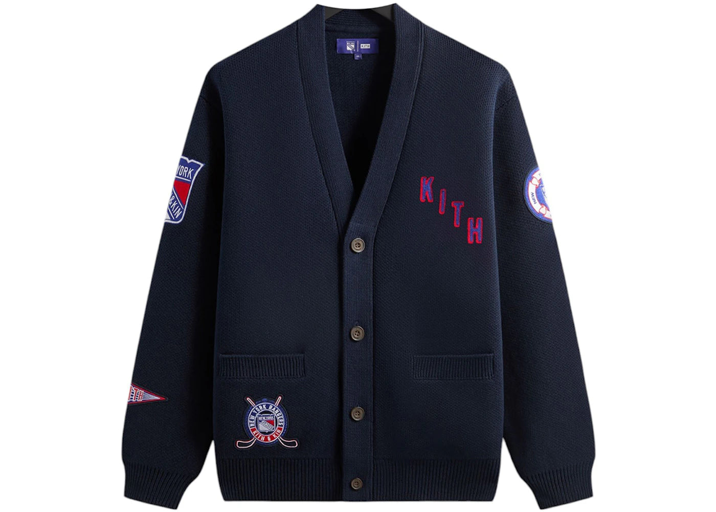 Kith x New York Rangers Cypress Cardigan Nocturnal