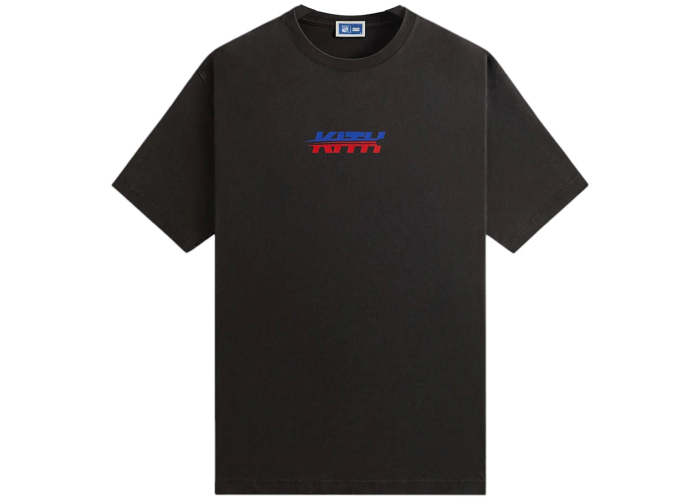 Kith x New York Rangers Hat Trick Vintage Tee Black