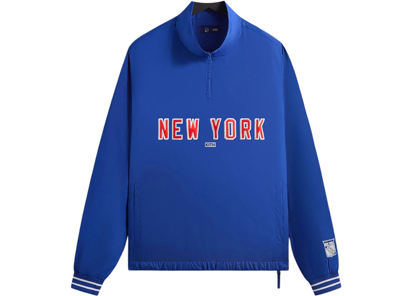 Kith x New York Rangers Nylon Quarter Zip Cyclone