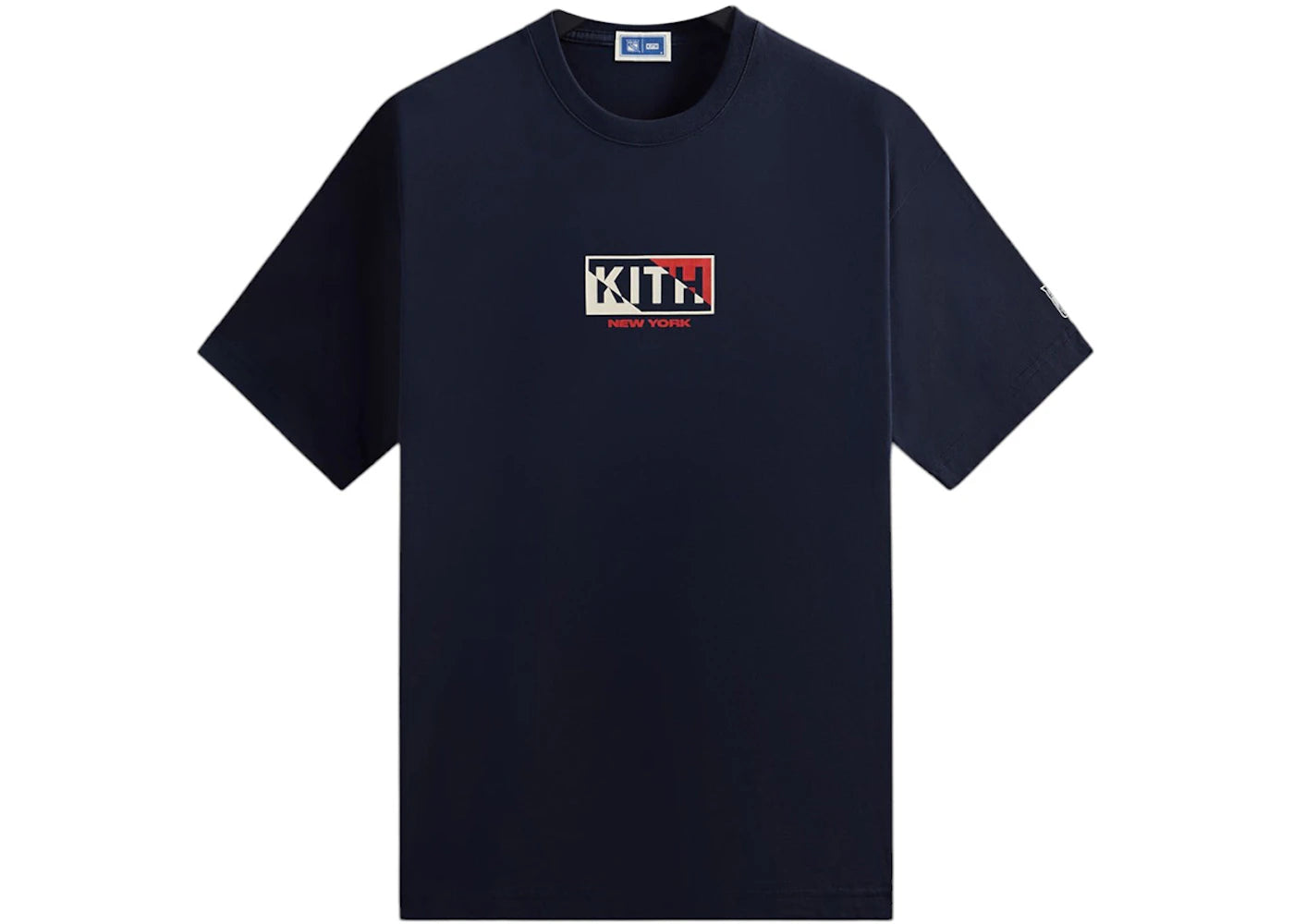 Kith x New York Rangers Pennant Vintage Tee Nocturnal