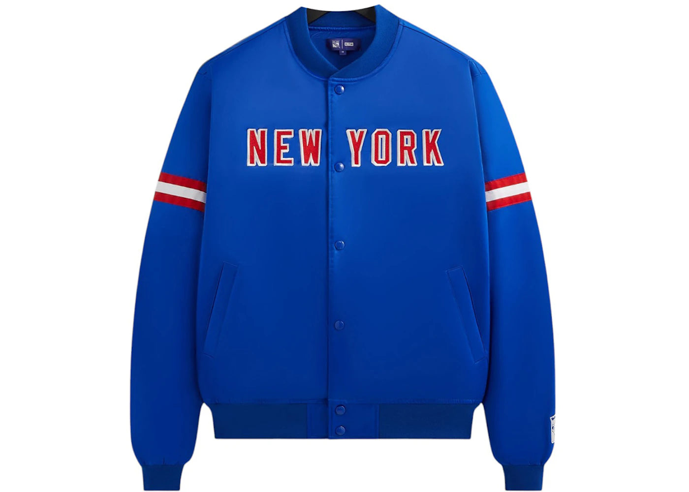 Kith x New York Rangers Satin Bomber Jacket Cyclone