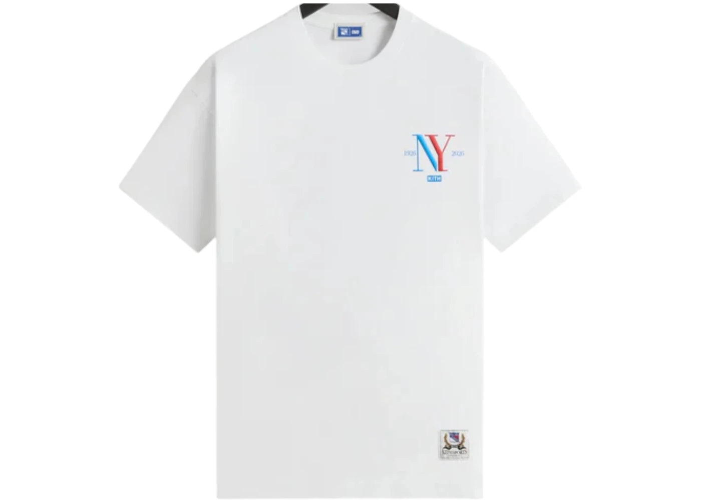 Kith x New York Rangers Stanley Cup Vintage Tee White