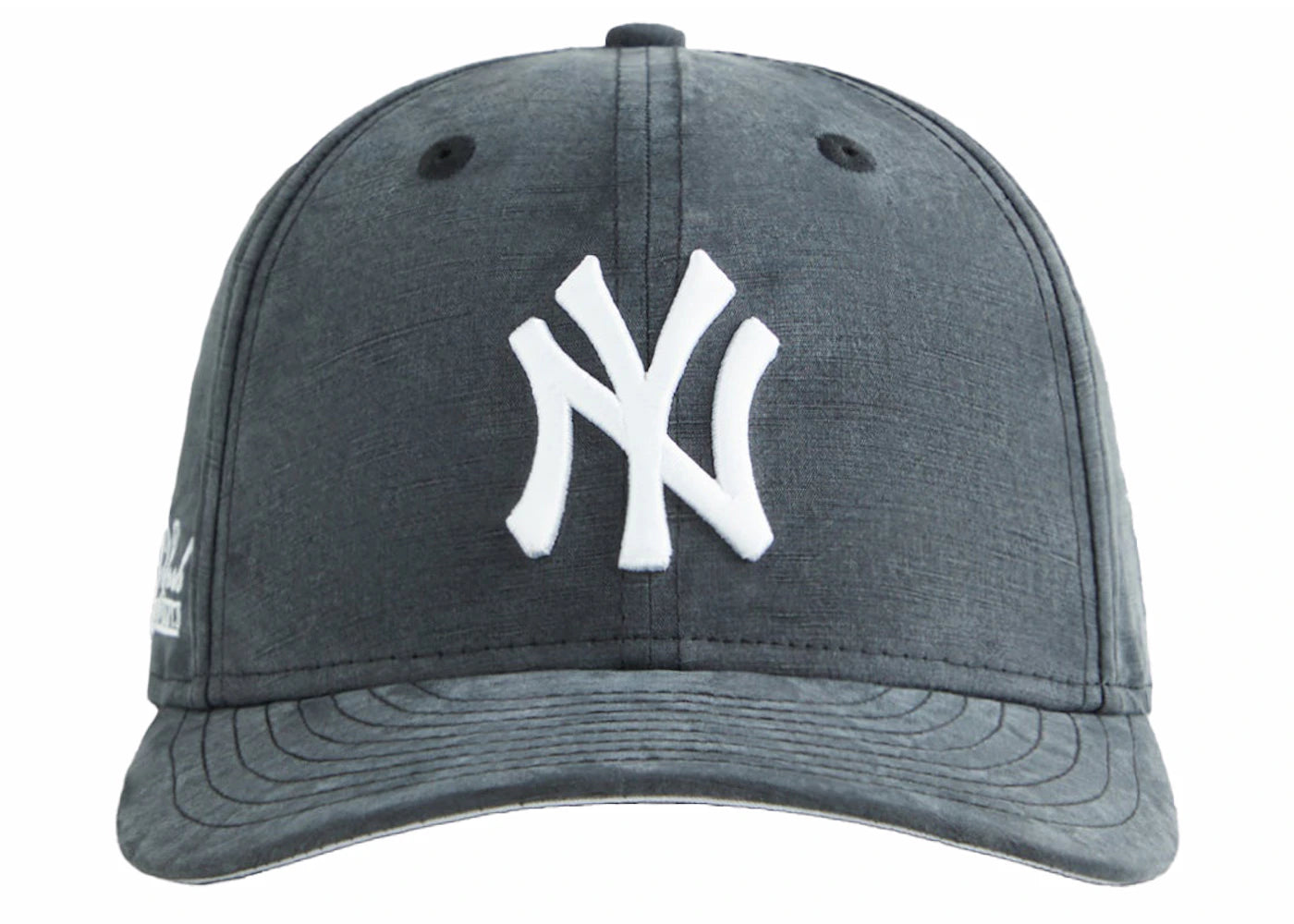 Kith x New York Yankees Cupro Linen 59Fifty Low Profile Fitted Cap Black