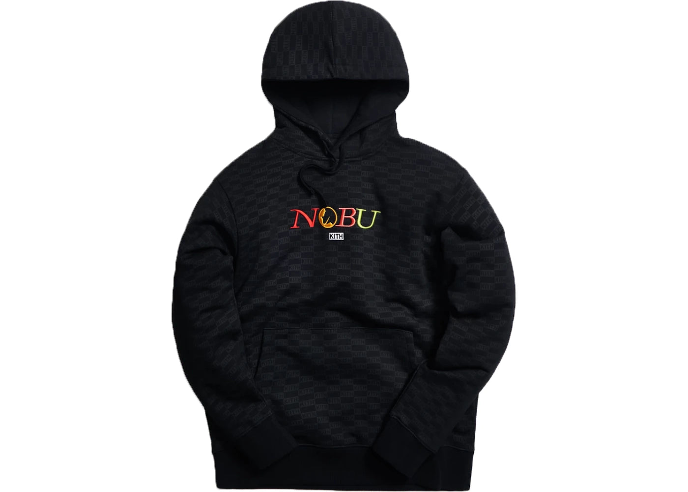 Kith x Nobu Multi Logo Hoodie Black