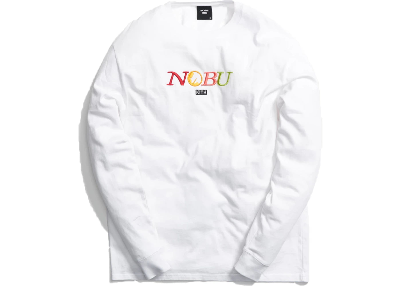 Kith x Nobu Multi Logo L/S Tee White