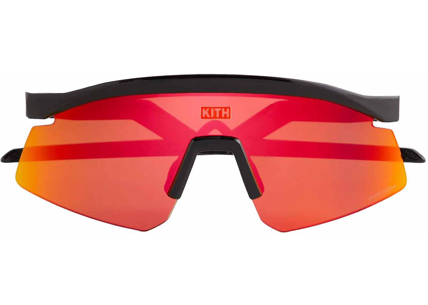 Kith x Oakley Hydra Sunglasses Black/PRIZM/Ruby