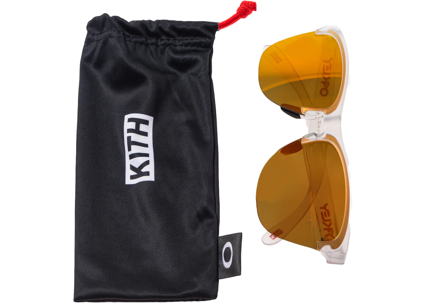 Kith x Oakley Frogskin Prizm Lite Ruby