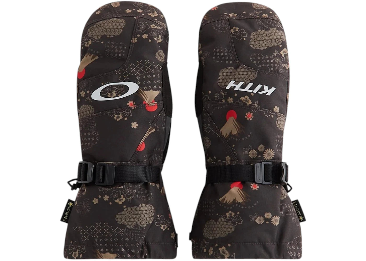 Kith x Oakley Gauntlet Mittens Espresso