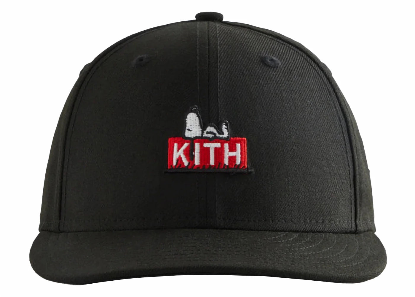 Kith x Peanuts 59Fifty Low Profile Fitted Black