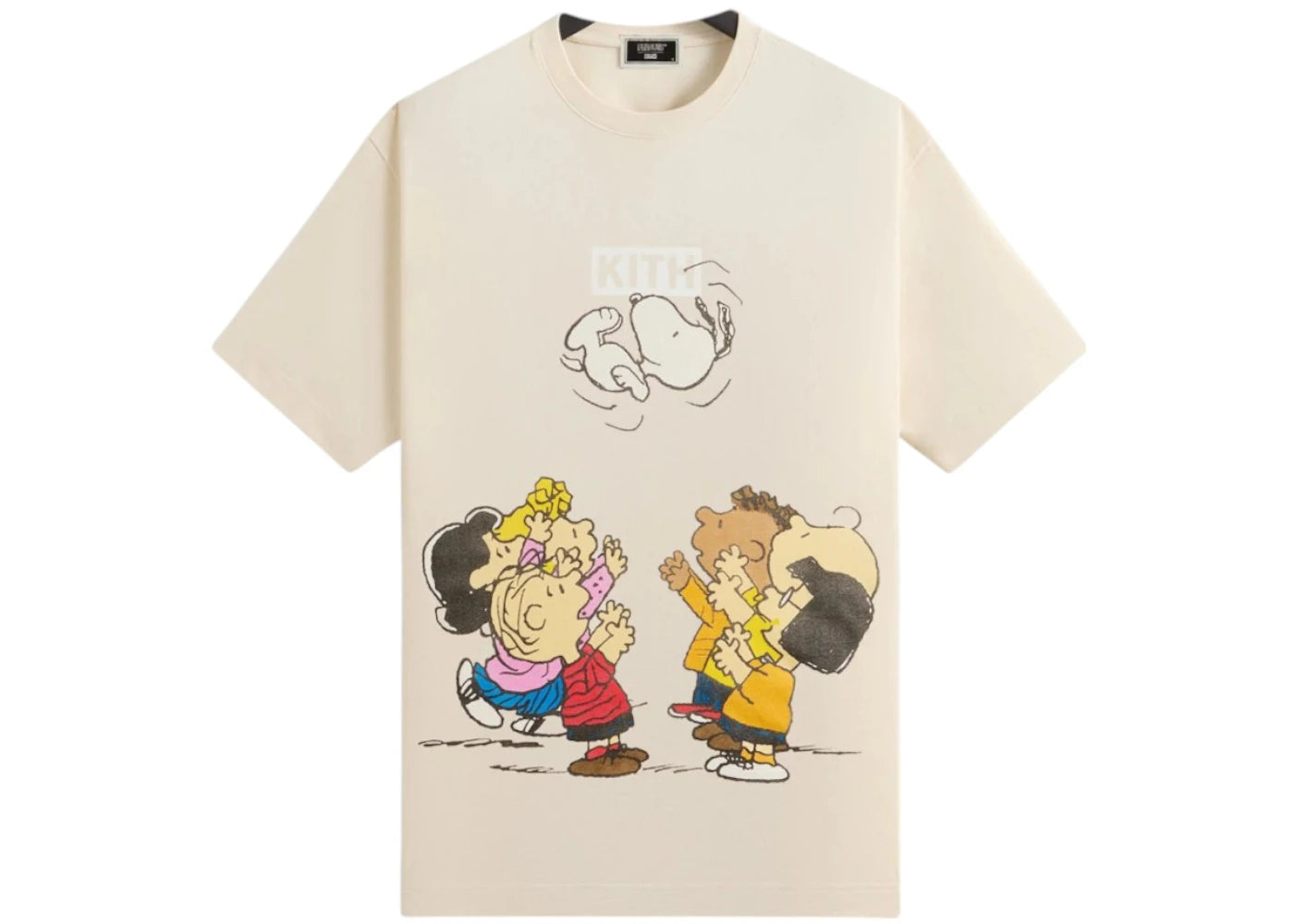 Kith x Peanuts Celebration Vintage Tee Sandrift
