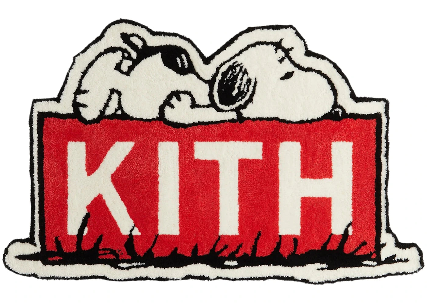 Kith x Peanuts Classic Logo Area Rug Multi