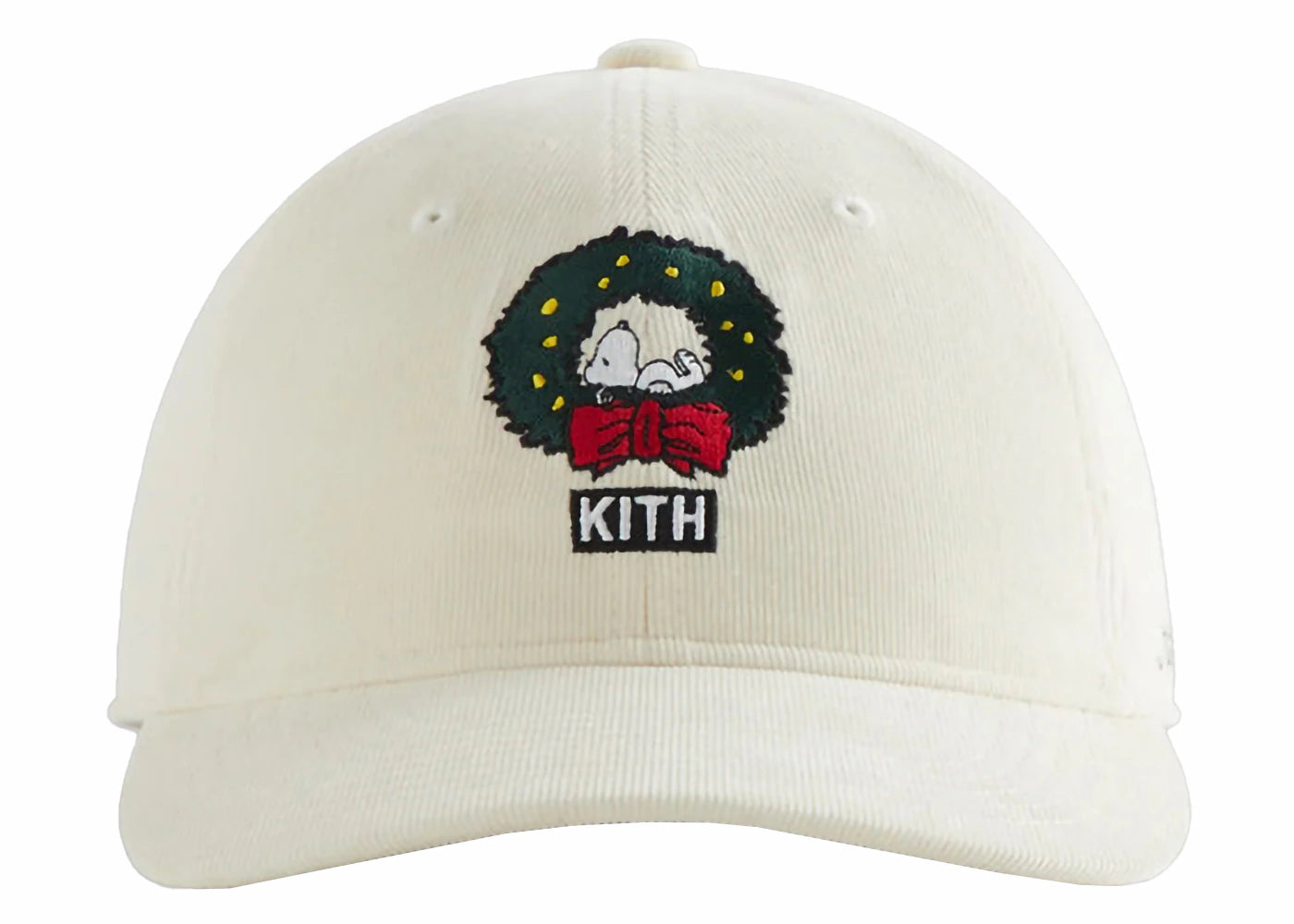 Kith x Peanuts Corduroy Adjustable Cap Sandrift