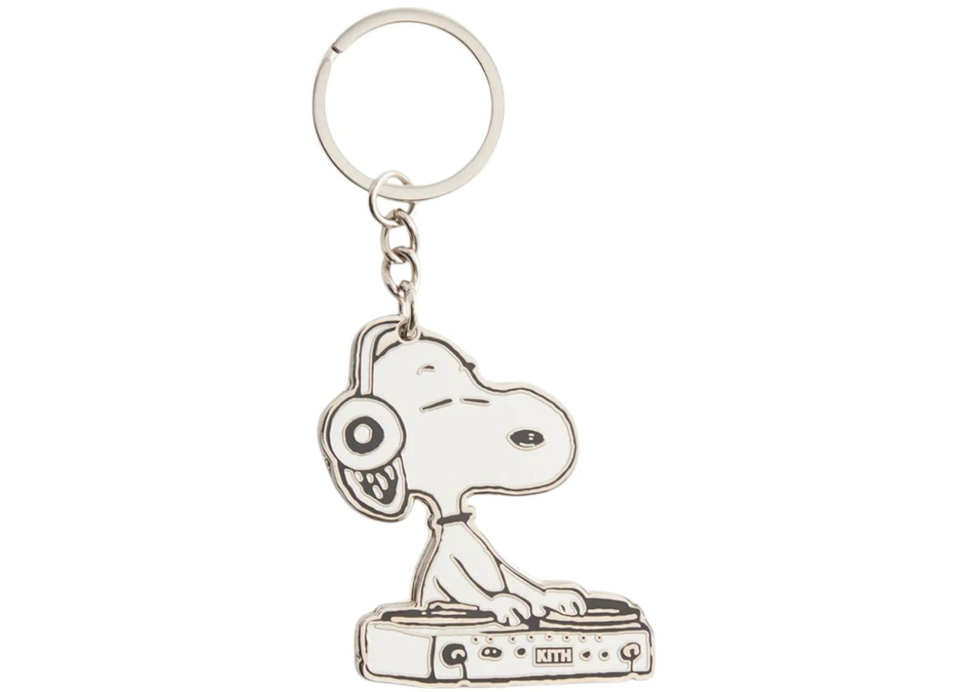Kith x Peanuts DJ Snoopy Keychain Multi