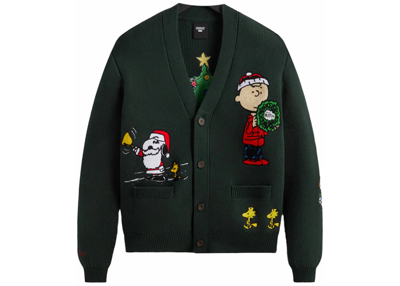 Kith x Peanuts Holiday Cardigan Stadium