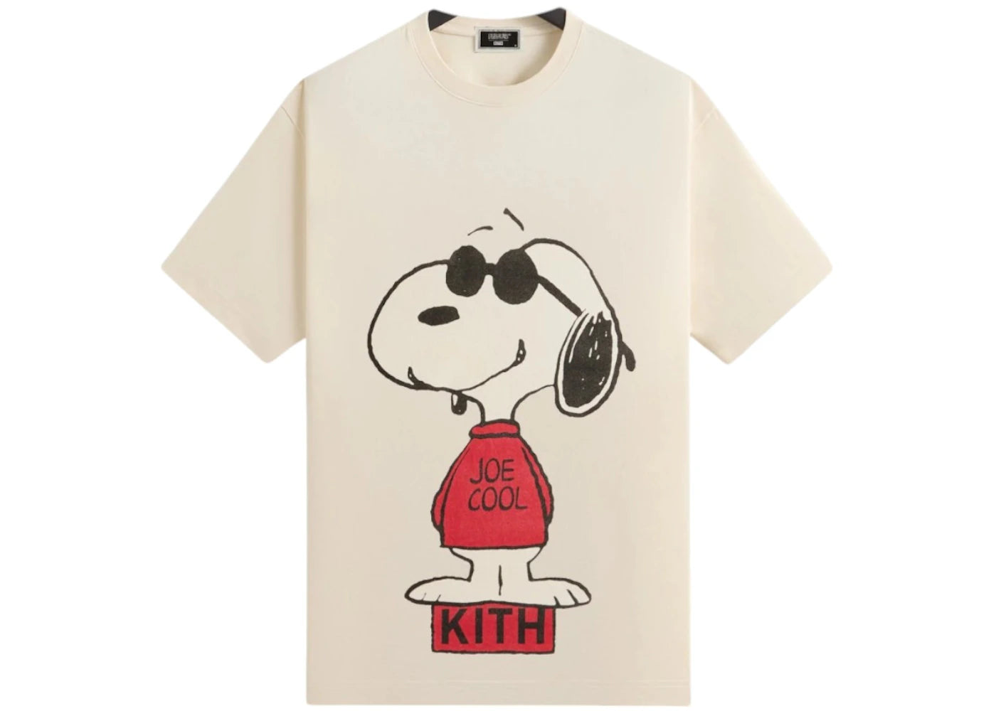 Kith x Peanuts Joe Cool Vintage Tee Sandrift