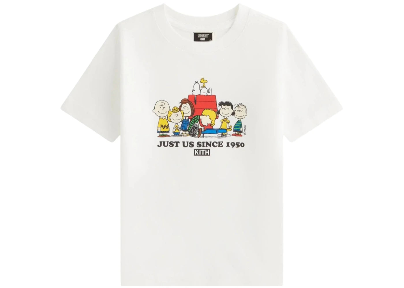 Kith x Peanuts Kids Just Us Since 1950 Tee White