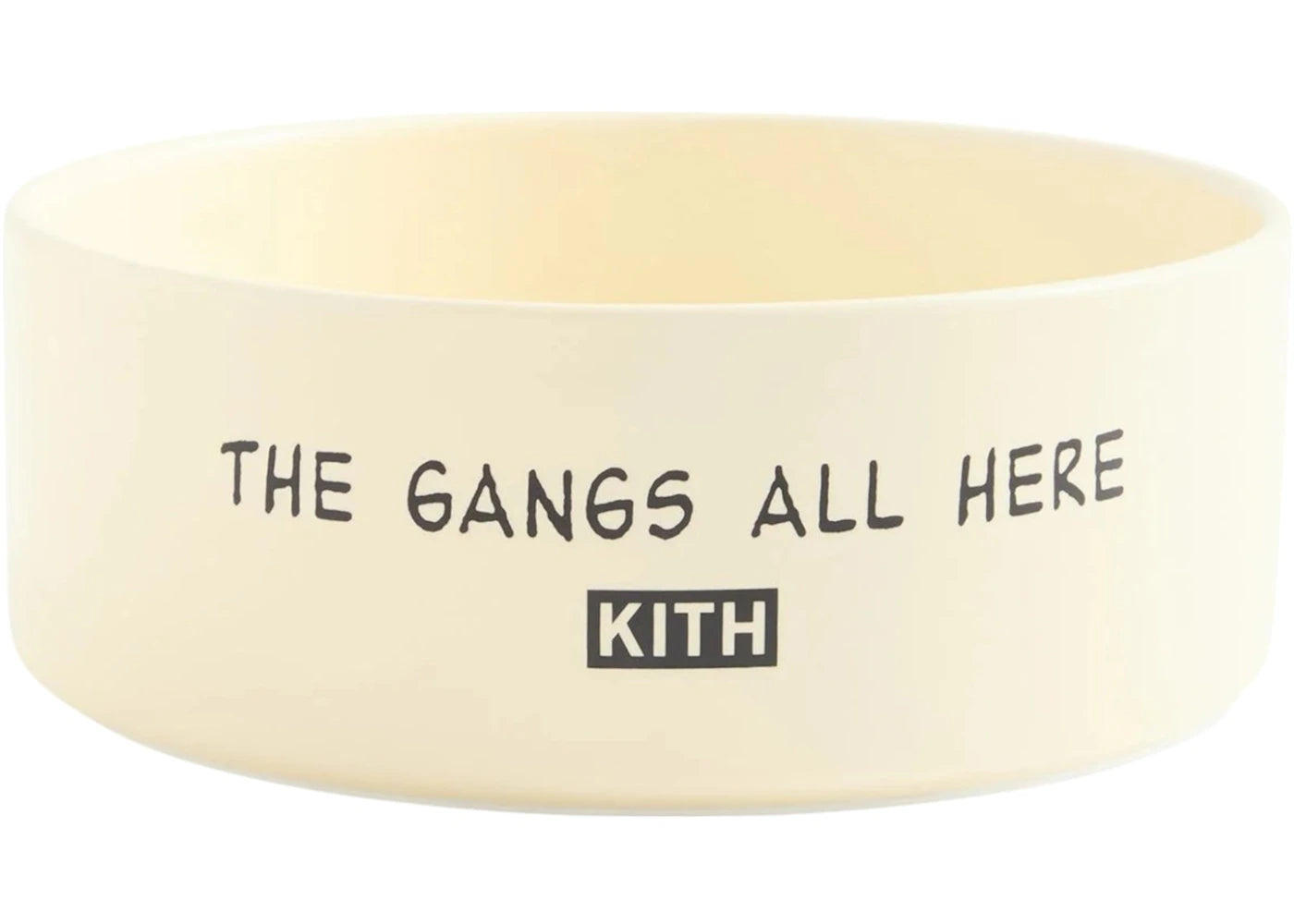 Kith x Peanuts Snoopy Dog Bowl Sandrift