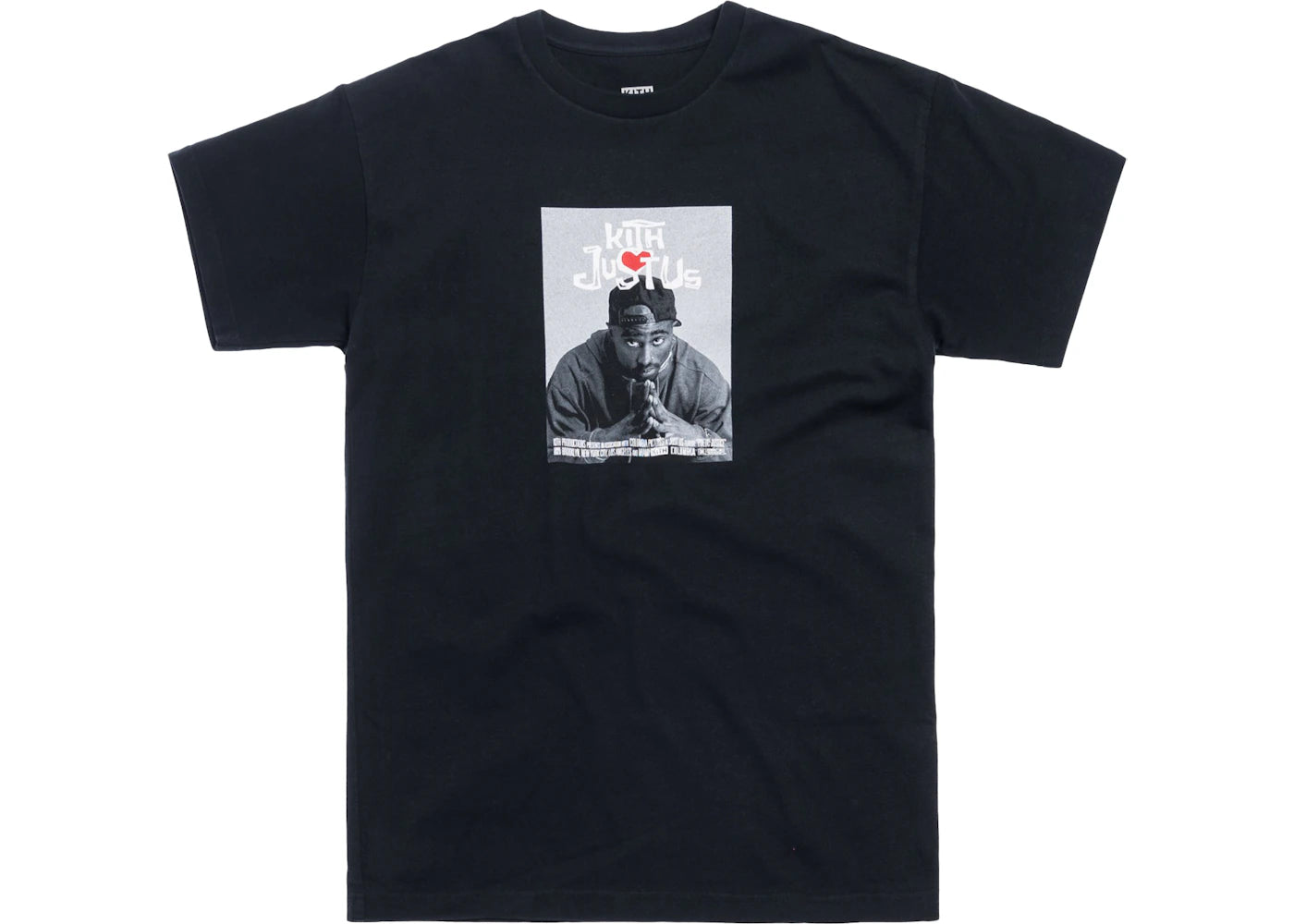 Kith x Poetic Justice Tee Black