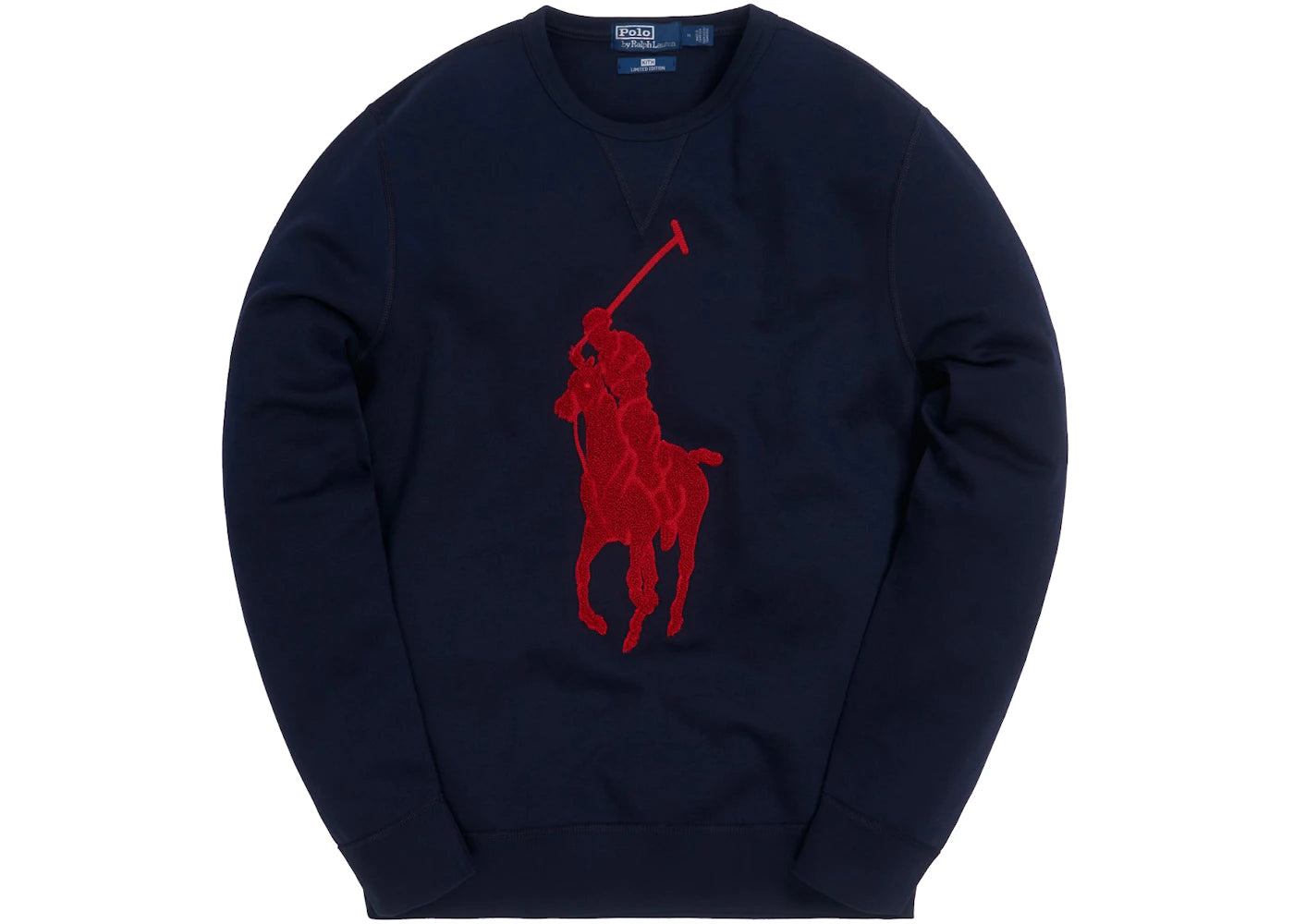 Kith x Polo Ralph Lauren Double Knit Crewneck Tech Blue