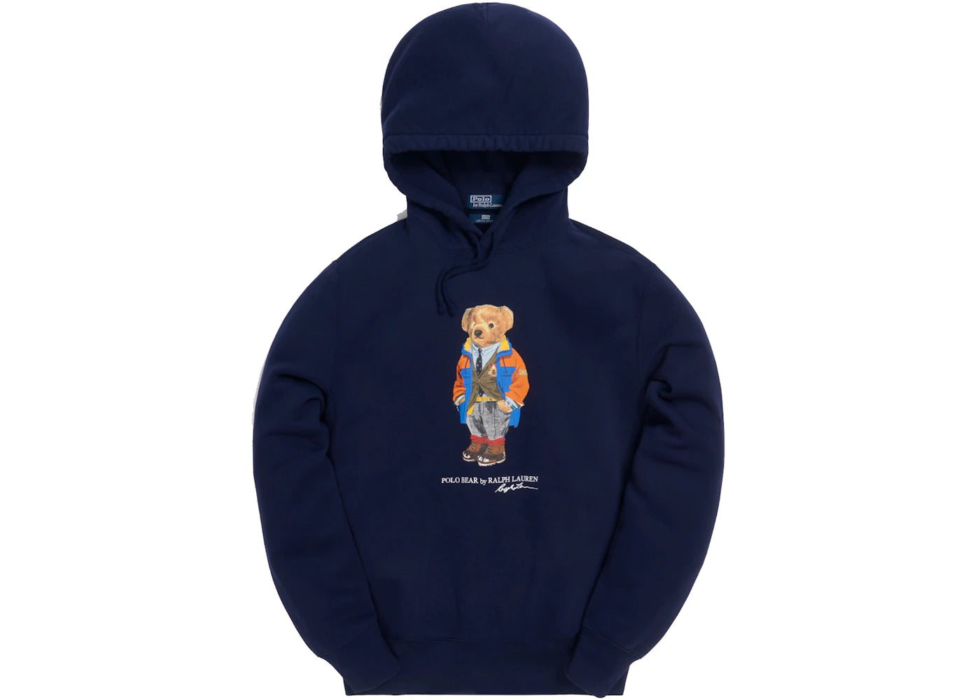 Kith x Polo Ralph Lauren Fleece Hoodie Navy Blue