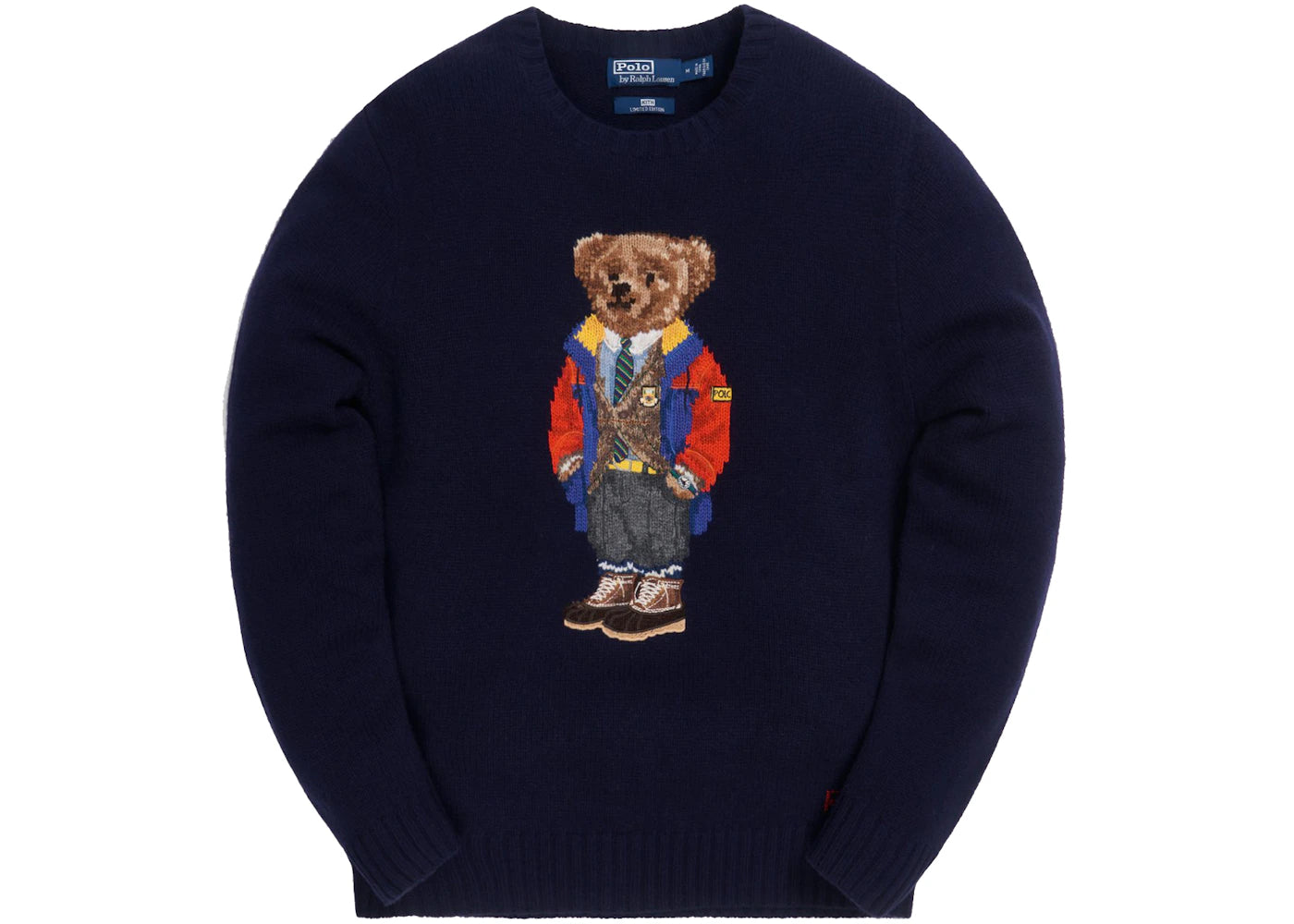 Kith x Polo Ralph Lauren Outdoor Bear Crewneck Navy