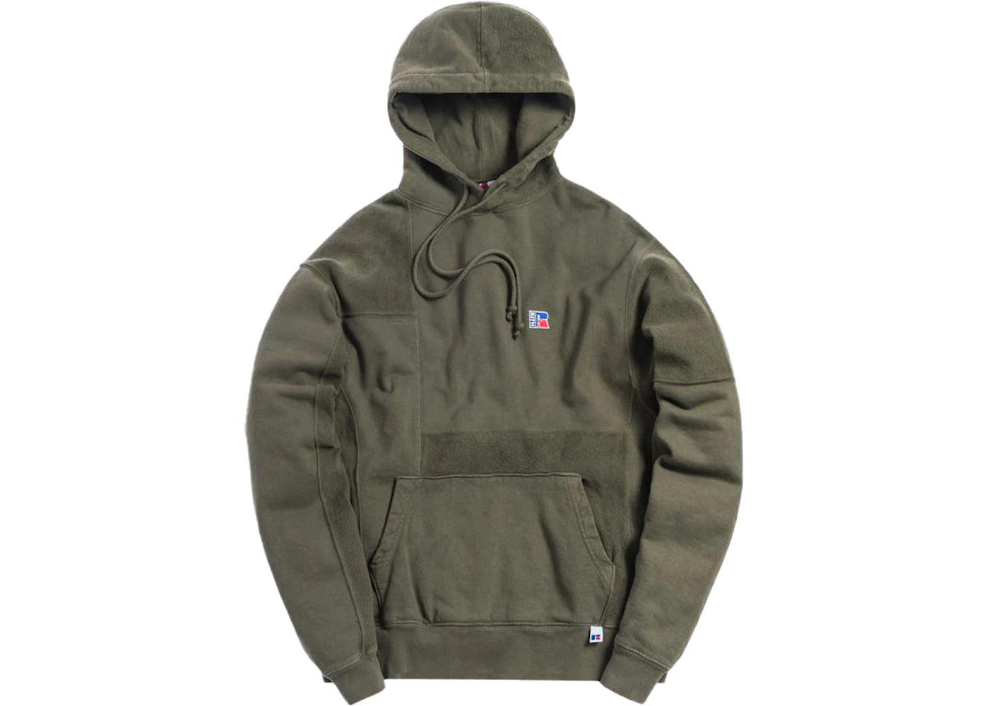 Kith x Russell Athletic Reverse Hoodie Climbing Ivy