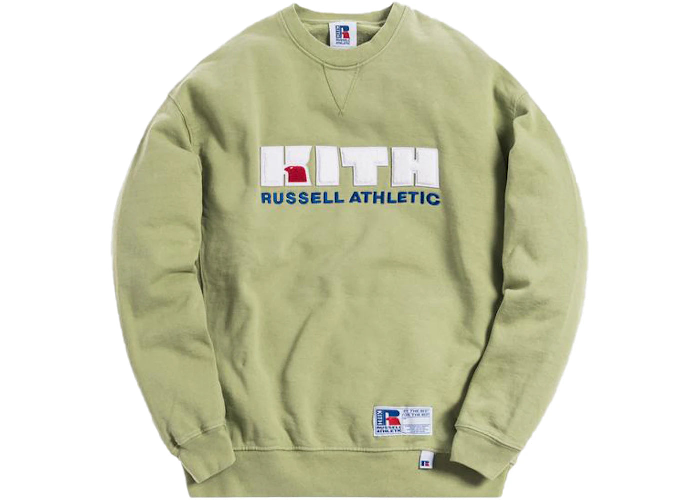 Kith x Russell Athletic Varsity Logo Crewneck Mistletoe