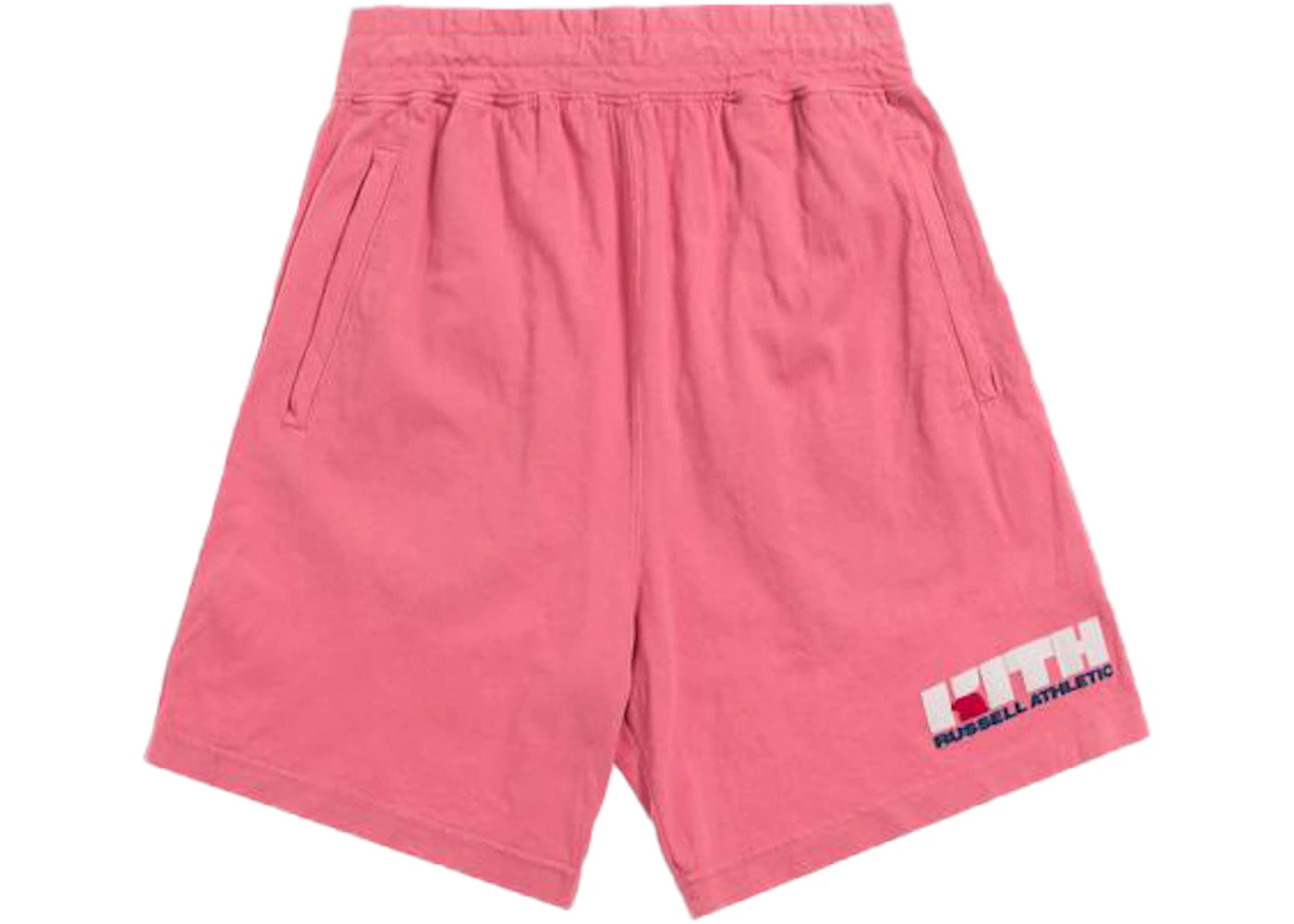 Kith x Russell Athletic Varsity Logo Shorts Baroque Rose