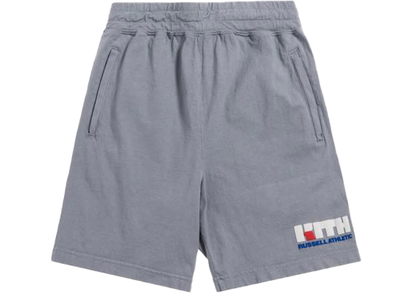 Kith x Russell Athletic Varsity Logo Shorts Quarry