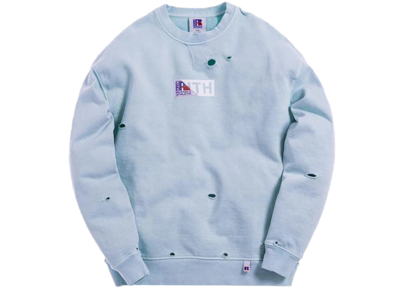 Kith x Russell Athletic Vintage Crewneck Chambray Blue