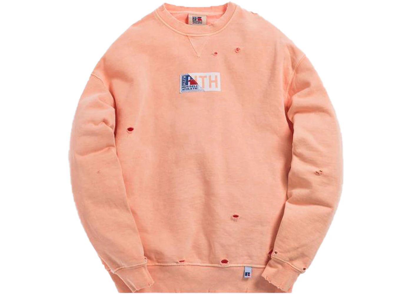 Kith x Russell Athletic Vintage Crewneck Peach