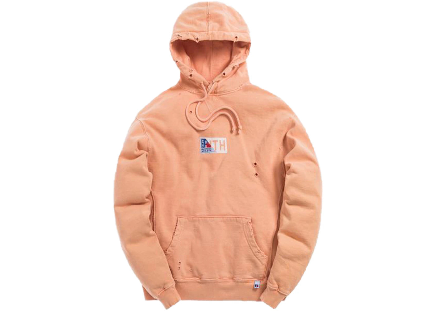 Kith x Russell Athletic Vintage Hoodie Peach