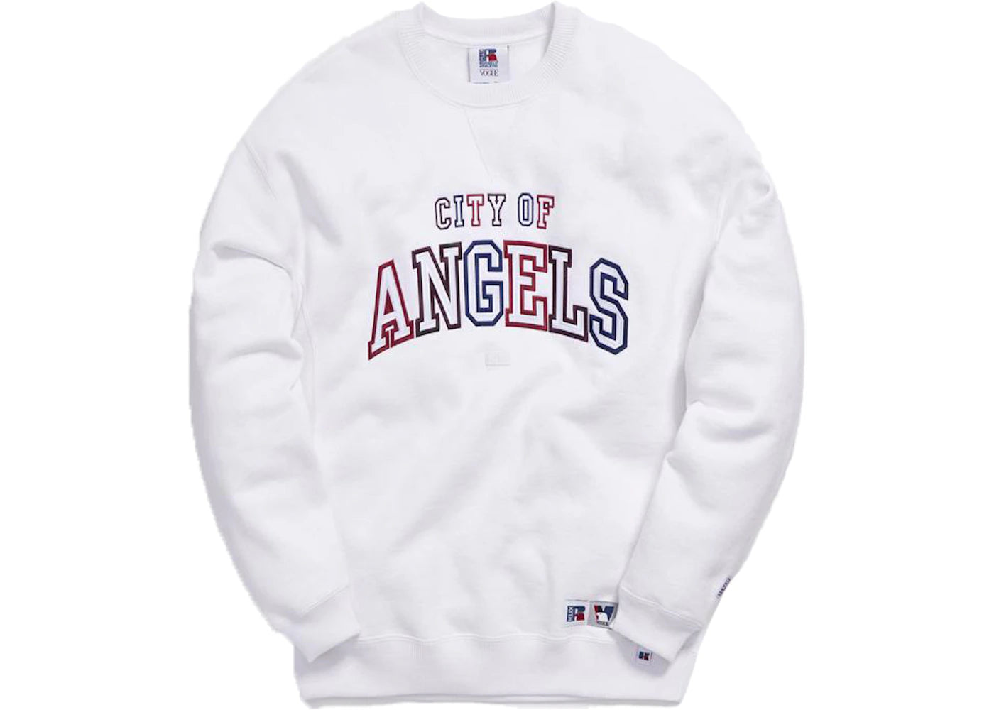 Kith x Russell Athletic x Vogue Los Angeles Crewneck White