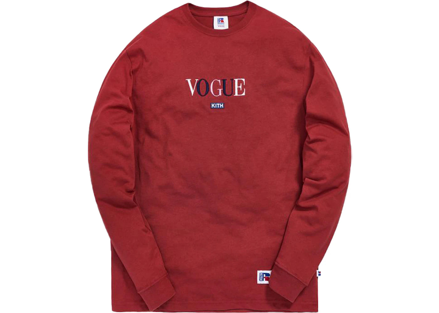 Kith x Russell Athletic x Vogue Los Angeles L/S Tee Cowhide