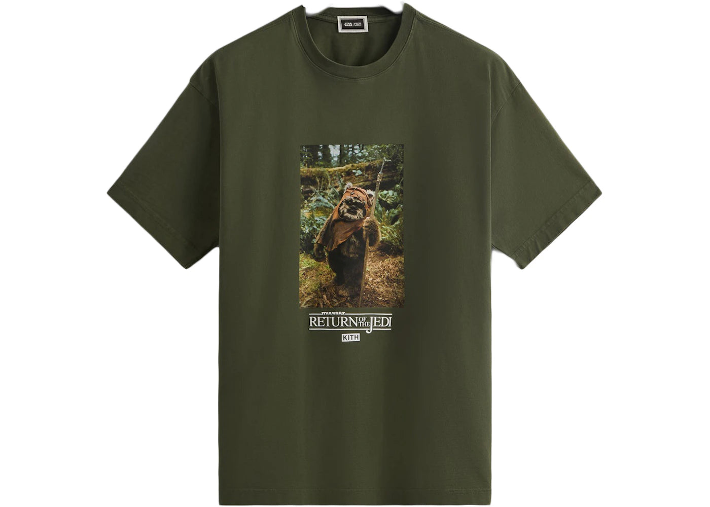 Kith x STAR WARS Ewok Vintage Tee Cypress