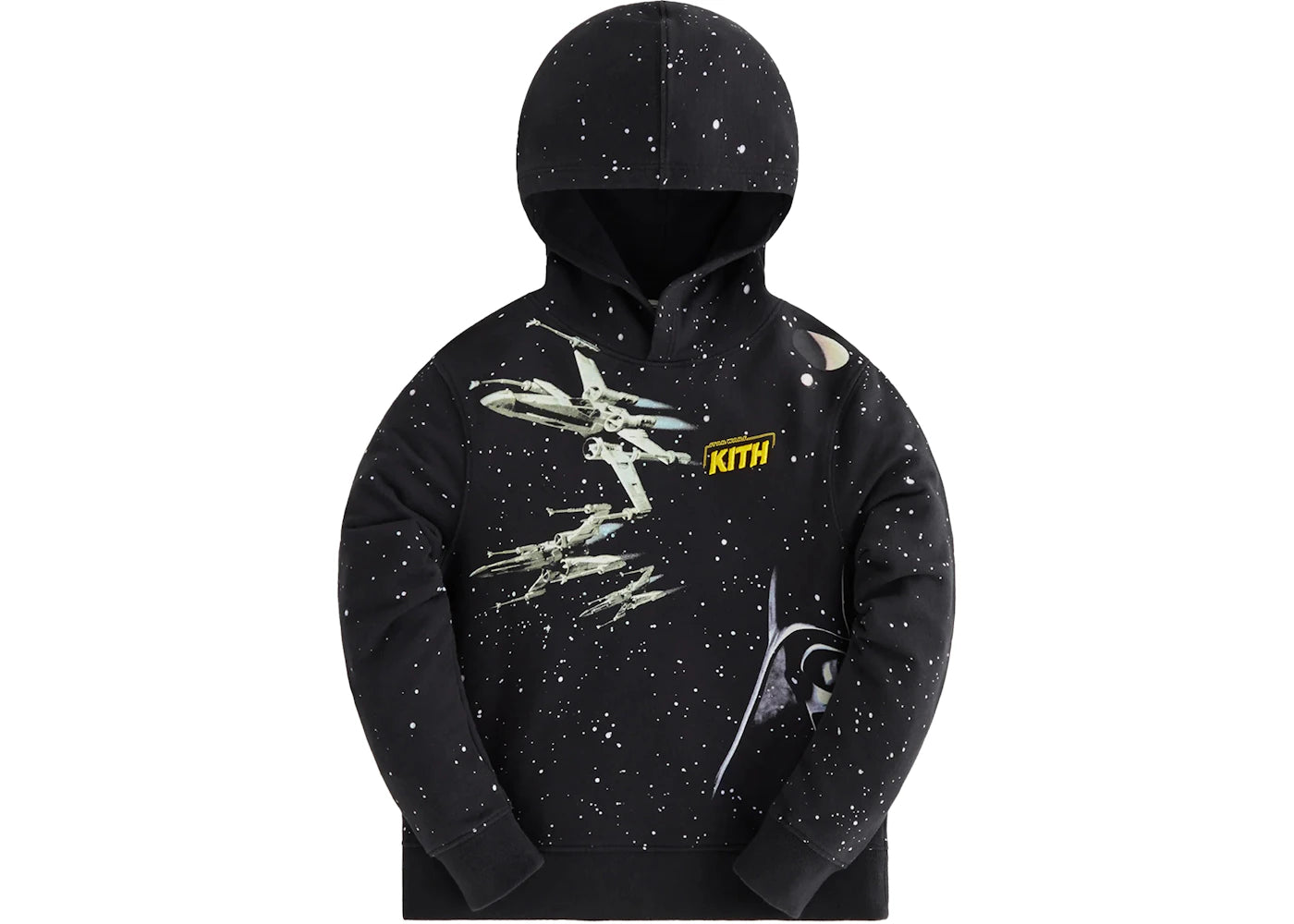 Kith x STAR WARS Kids Hoodie Black