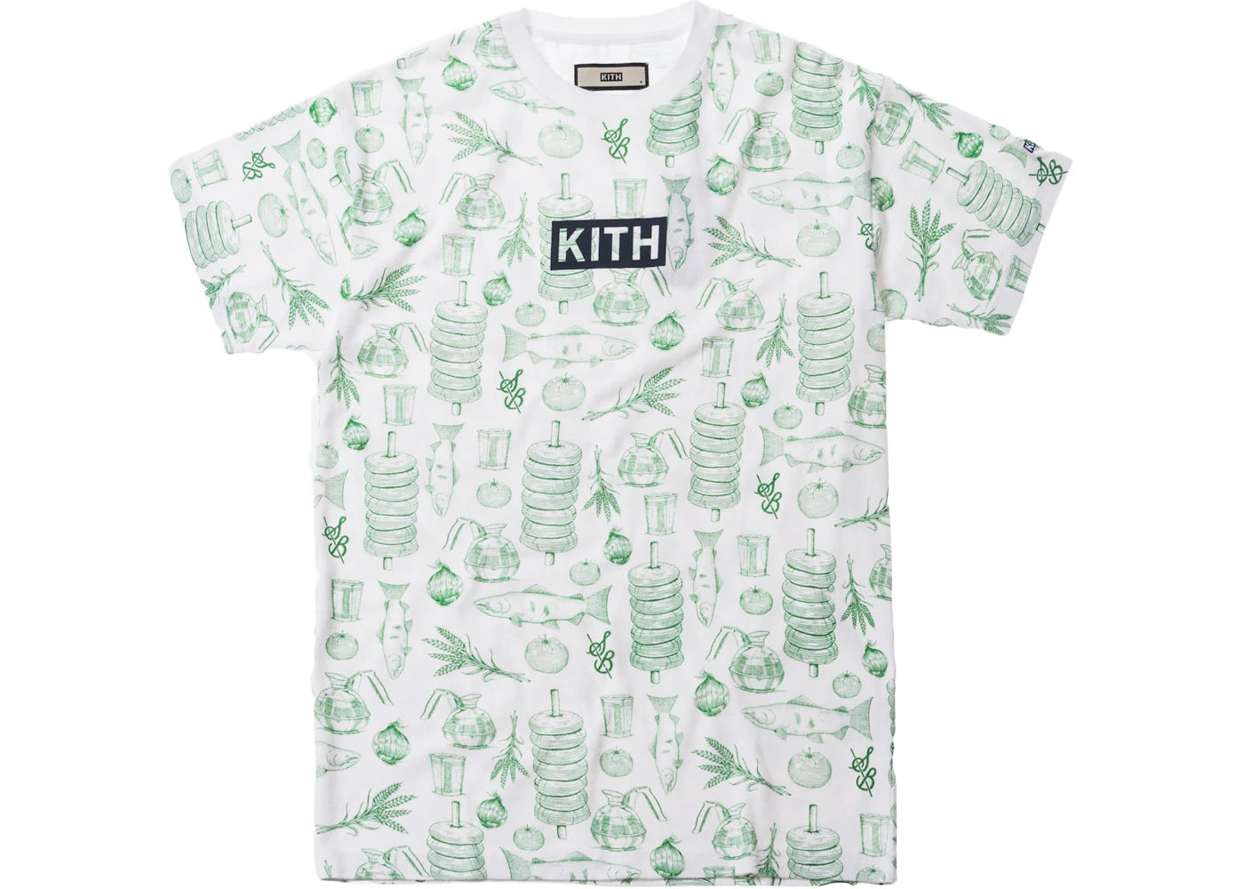 Kith x Sadelles All Over Tee White