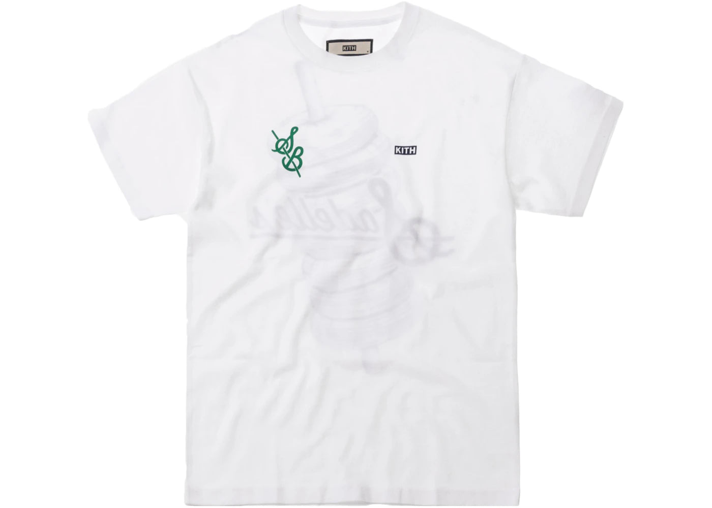 Kith x Sadelles Bagel Stick Tee White