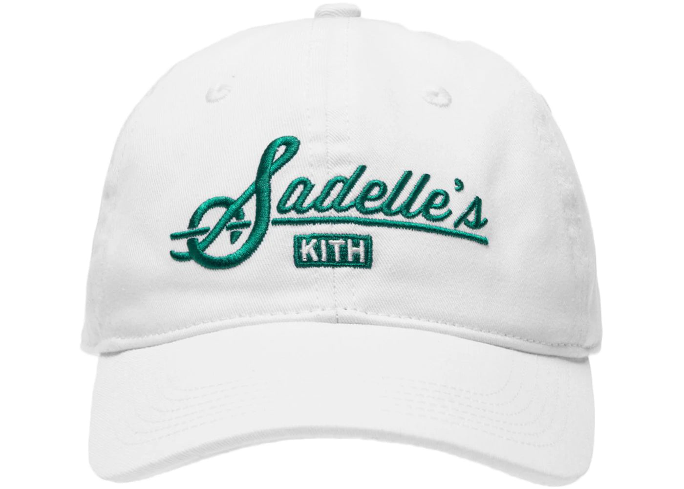 Kith x Sadelles Logo Cap White