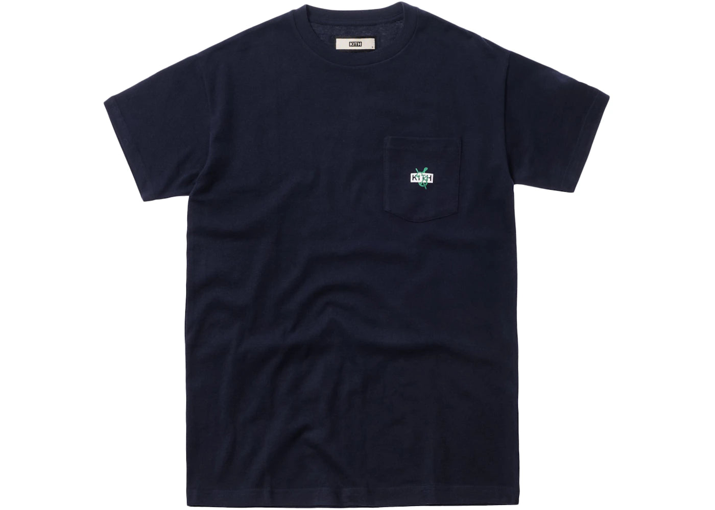 Kith x Sadelles Pocket Tee Navy