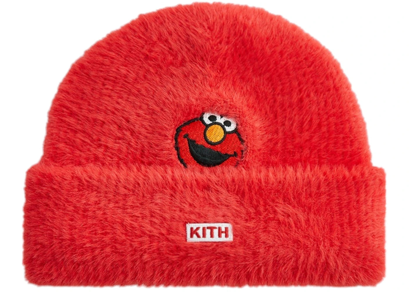 Kith x Sesame Street Baby Elmo Mia Beanie Rhubarb