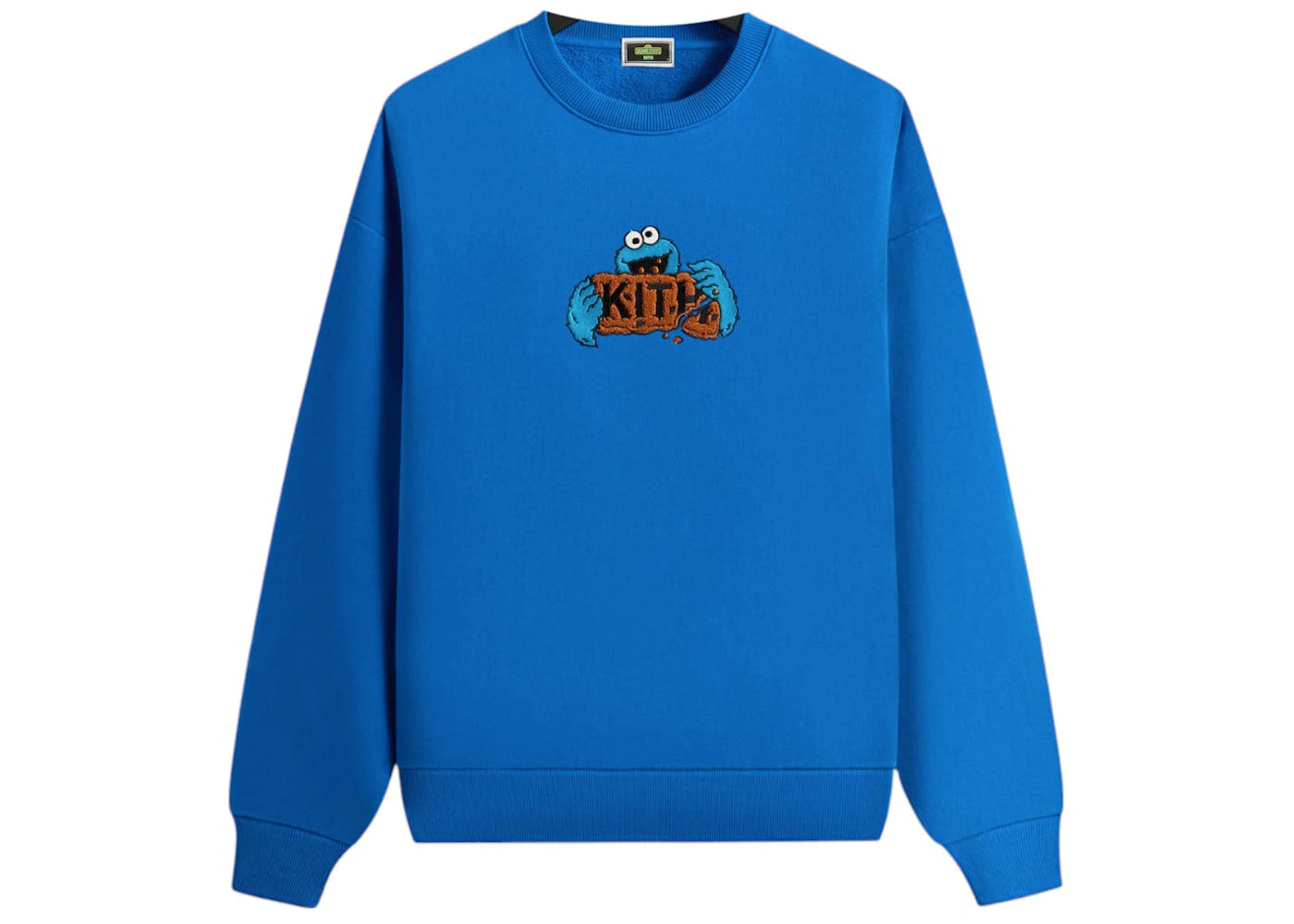 Kith x Sesame Street Cookie Monster Nelson Crewneck Voyage