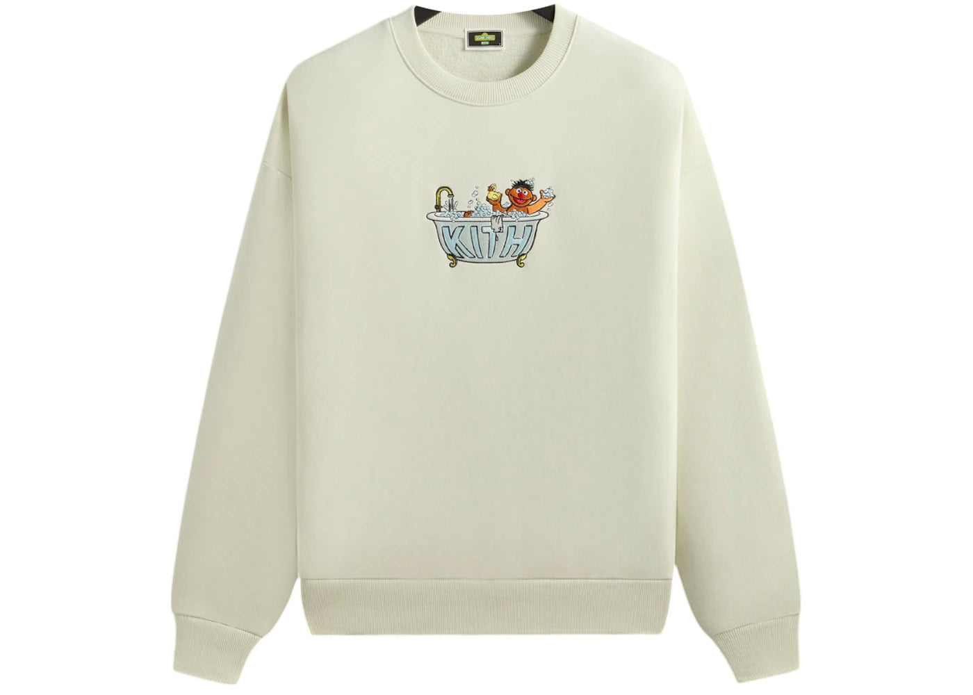 Kith x Sesame Street Ernie Nelson Crewneck Chalk